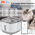 Fuente de Agua Automática para Gatos y Perros 2.5L - Dispensador Inteligente con Filtro
